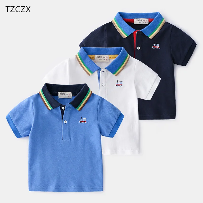NEW 2019 Children Polo shirts Fashion Design Printing Cartoon pattern Cotton Short-sleeved Boy's Polo shirts Clothing
NEW 2019 Children Polo shirts Fashion Design Printing Cartoon pattern Cotton Short-sleeved Boy's Polo shirts Clothing