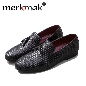 Merkmak Men's Flats Shoes Plus size 37-48 Slip-on Bullock Tassel Man Oxfords Driving Shoes Men's casual For Male Shoes
Merkmak Men's Flats Shoes Plus size 37-48 Slip-on Bullock Tassel Man Oxfords Driving Shoes Men's casual For Male Shoes