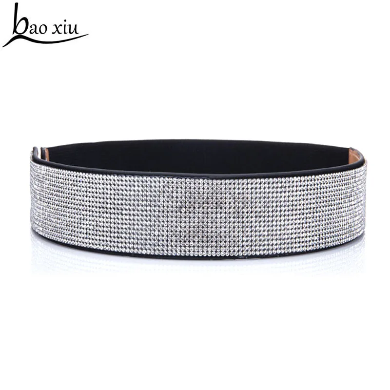 2019 fashion Elastic Dress wide Belt for Women brand Designer Wide Elastic Belt Bling Crystals and Rhinestones accessories
2019 fashion Elastic Dress wide Belt for Women brand Designer Wide Elastic Belt Bling Crystals and Rhinestones accessories