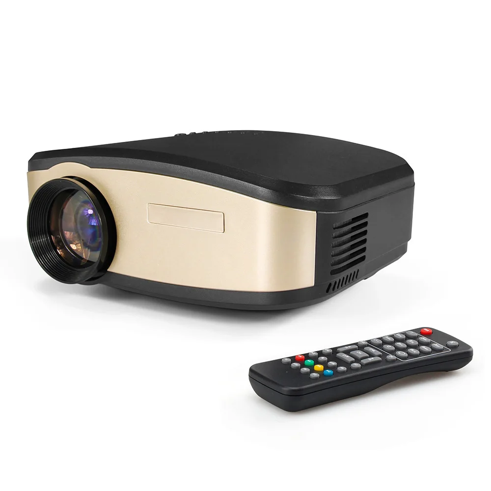 

Portable Mini Projectors 800x480 1080P Full HD 2000 lumens Projector Home Cinema Theater with HDMI/USB/VGA/AV LCD LED Projector