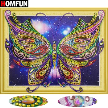 HOMFUN Special Shaped Diamond Painting Butterfly Rhinestones 5D DIY Diamond Embroider 5D Animal Home Decor Gift 40x50cm
HOMFUN Special Shaped Diamond Painting Butterfly Rhinestones 5D DIY Diamond Embroider 5D Animal Home Decor Gift 40x50cm