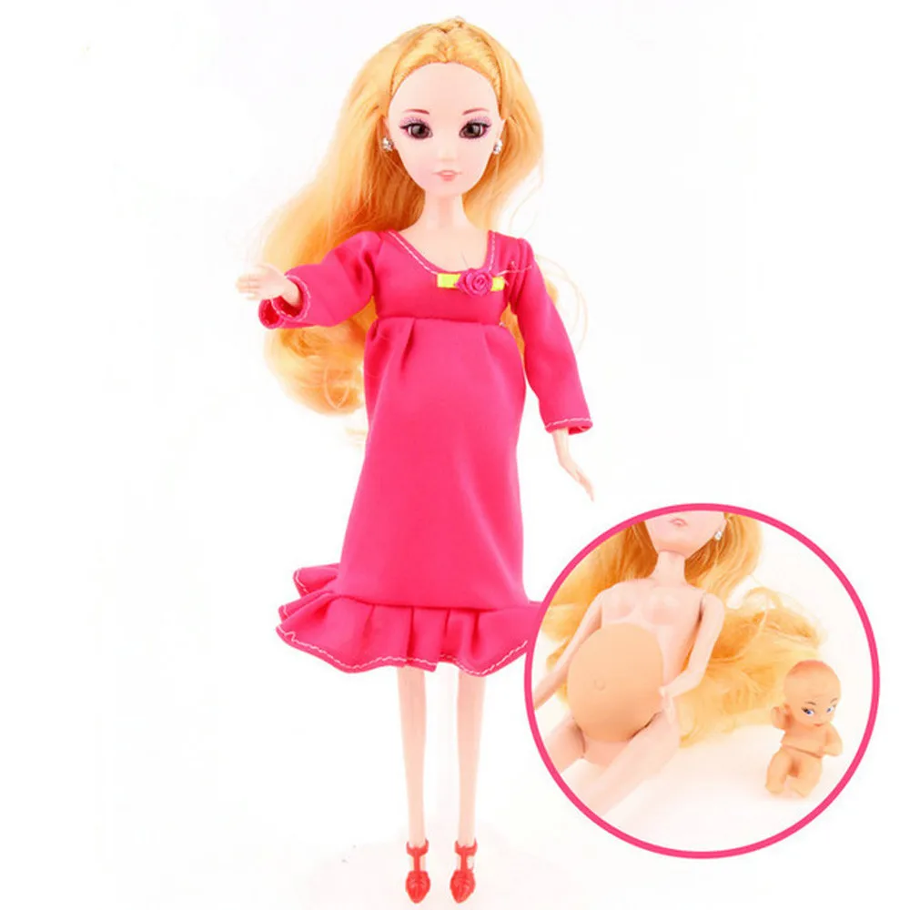Hot sale Pink Dress Real Pregnant Doll Suit Mom Doll Have A Baby In Her Tummy For Barbie17Dec28
Hot sale Pink Dress Real Pregnant Doll Suit Mom Doll Have A Baby In Her Tummy For Barbie17Dec28