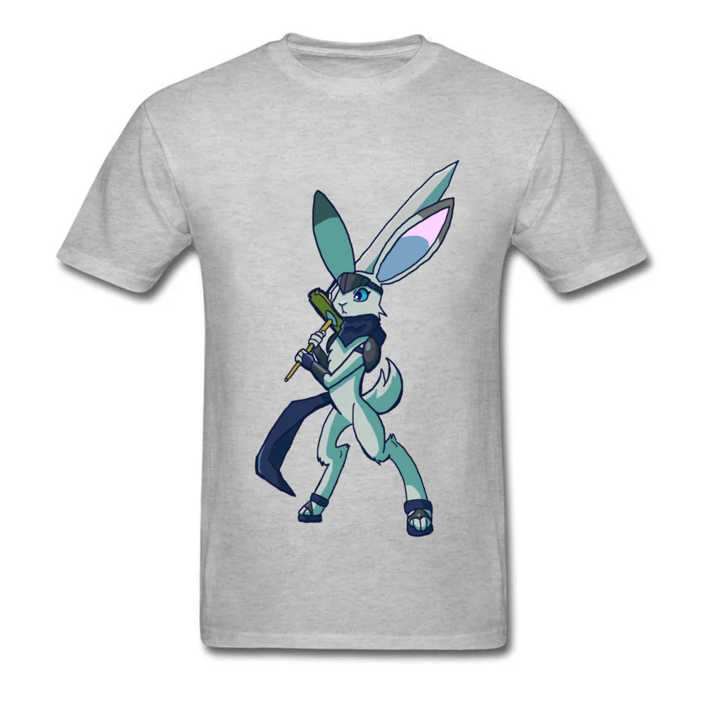 rabbit warrior thegunheart_grey