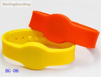 

BG-06 100PCS/LOT 13.56mhz I-CODE-2 ISO15693 RFID Wristband Bracelet