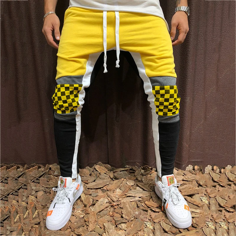 Men Plaid Print Joggers Sport Pants Running Skinny Trousers Fitness Gym Leggings Men High Waist Sweatpants Training Pants Men's
Men Plaid Print Joggers Sport Pants Running Skinny Trousers Fitness Gym Leggings Men High Waist Sweatpants Training Pants Men's