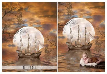 6X10ft Coming night river ship children newborn vinyl Photography backdrops for photo studio
6X10ft Coming night river ship children newborn vinyl Photography backdrops for photo studio