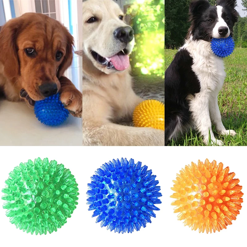 Spiky Ball Dog Toy Dog Squeak Toy Top Cool Rubber Nail Dog Chew Toy Pet Interactive Toy Rubber Ball Color Random
Spiky Ball Dog Toy Dog Squeak Toy Top Cool Rubber Nail Dog Chew Toy Pet Interactive Toy Rubber Ball Color Random