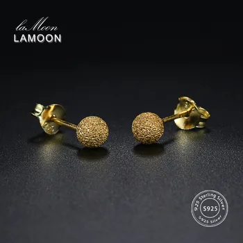 LAMOON 2018 NewFashion 5MM Ball Shaped 100% Real 925 Sterling Silver Stud Earrings S925 Fine Jewelry For Women Girl Gift LMEY175
LAMOON 2018 NewFashion 5MM Ball Shaped 100% Real 925 Sterling Silver Stud Earrings S925 Fine Jewelry For Women Girl Gift LMEY175