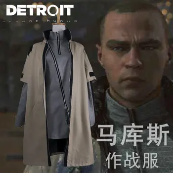 Detroit: Become Human Costume Markus Cosplay male Costume Halloween Custom Made RK200 Markus Jackets full set uniform cosplay
Detroit: Become Human Costume Markus Cosplay male Costume Halloween Custom Made RK200 Markus Jackets full set uniform cosplay