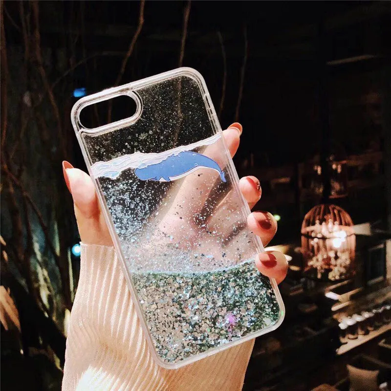 Dolphin Quicksand Mobile Phone Shell for iPhone 6 6s 6Plus 6sPlus 7 7Plus 8 8Plus X Flash Powder Back Cover Mobile Phone Case
Dolphin Quicksand Mobile Phone Shell for iPhone 6 6s 6Plus 6sPlus 7 7Plus 8 8Plus X Flash Powder Back Cover Mobile Phone Case