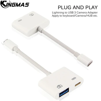 IOS Lighting splitter to OTG USB 3 Camera Reader Adapter Connector Kit Data Sync HUB Cable For iPhone X 8 7 6 6S Plus For IPad
IOS Lighting splitter to OTG USB 3 Camera Reader Adapter Connector Kit Data Sync HUB Cable For iPhone X 8 7 6 6S Plus For IPad