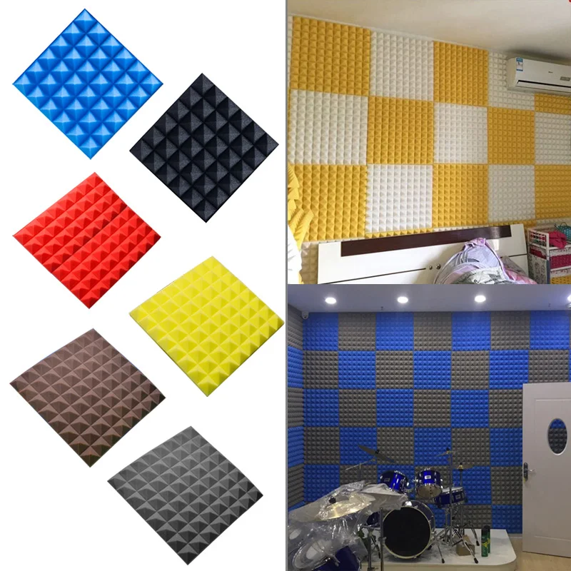 1PC Square Soundproof Panel Foam Noise Reduction Acoustic Sponge Foam Art Wall Stickers For Bar KTV Wall Noise Insulation Sponge
1PC Square Soundproof Panel Foam Noise Reduction Acoustic Sponge Foam Art Wall Stickers For Bar KTV Wall Noise Insulation Sponge