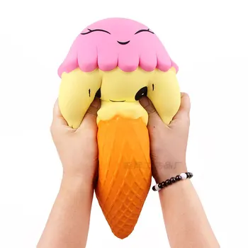 25cm Super Big Jumbo Smile Ice Cream Squishy PU Simulation Food Huge Anti-Stress Squeeze Squishies Soft Toys Kid Chirsmas Gifts
25cm Super Big Jumbo Smile Ice Cream Squishy PU Simulation Food Huge Anti-Stress Squeeze Squishies Soft Toys Kid Chirsmas Gifts