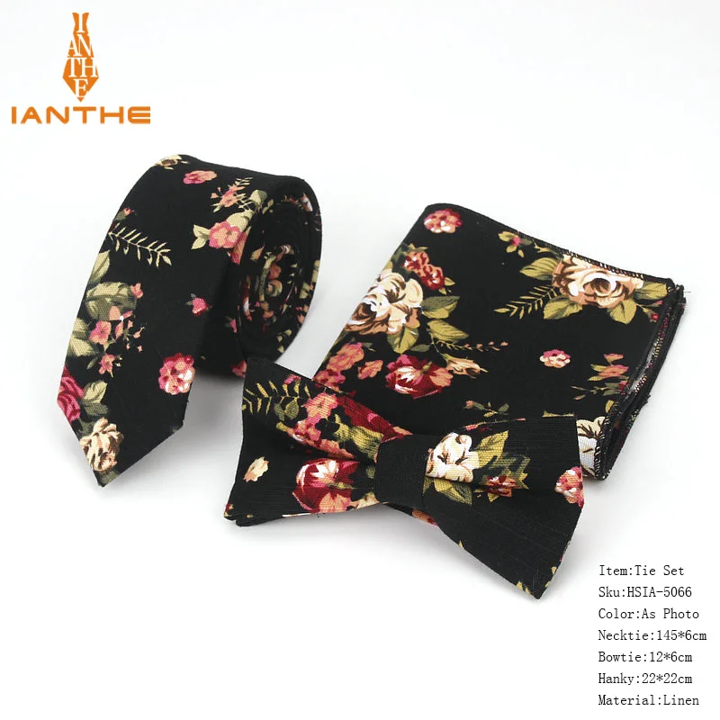

Slim Tie Mens Skinny Flower Rose wedding Pocket Square Handkerchief Butterfly Bow Ties Necktie Set Lots corbatas para hombre