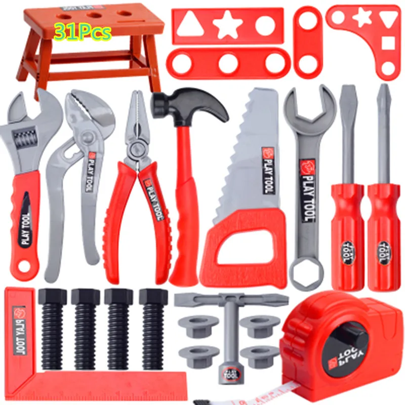1 Set Pretend Play Educational Children Tools Repair Tools Pretend Play Toys Baby Early Learning Engineer Maintenance Tool Toys
1 Set Pretend Play Educational Children Tools Repair Tools Pretend Play Toys Baby Early Learning Engineer Maintenance Tool Toys
