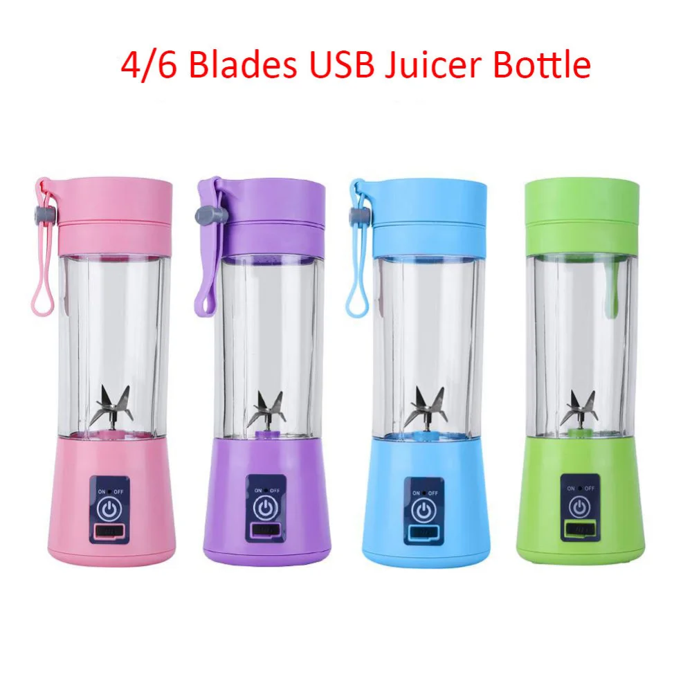 380ML 4/6 Blades Handhels USB Juicer Bottle Portable Electric Fruit Lemon Juicer Blender Squeezer Reamer Machine Drop Shipping
380ML 4/6 Blades Handhels USB Juicer Bottle Portable Electric Fruit Lemon Juicer Blender Squeezer Reamer Machine Drop Shipping
