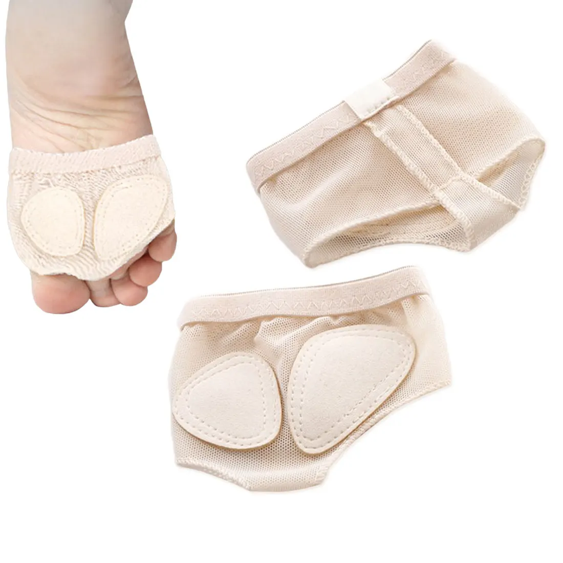 1 Pair Rhythmic Ballet Dance Paw Shoes Gymnastics Foot Thongs Elastic Soft Lace Dancing Shoes Half Sole Accessories
1 Pair Rhythmic Ballet Dance Paw Shoes Gymnastics Foot Thongs Elastic Soft Lace Dancing Shoes Half Sole Accessories