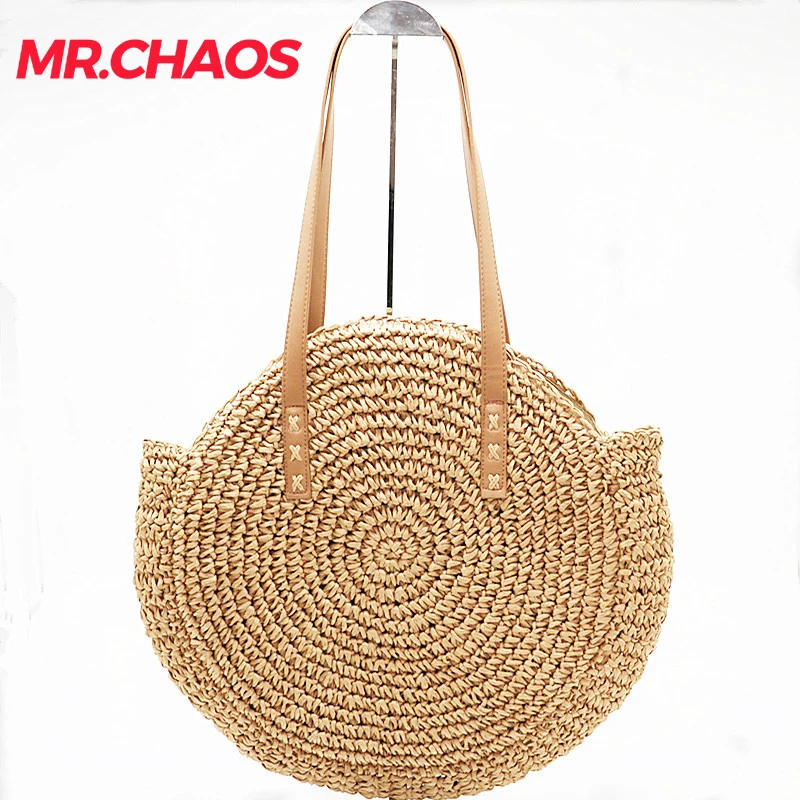 2018 Moroccan Palm Basket Bag Women Hand Woven Round Straw Bags Natural Oval Beach Bag Big Tote Circle Handbag Handmade bag
2018 Moroccan Palm Basket Bag Women Hand Woven Round Straw Bags Natural Oval Beach Bag Big Tote Circle Handbag Handmade bag