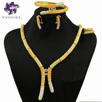 new design african jewelry sets gold women wedding necklace african necklace bracelet crystal necklace pendant
new design african jewelry sets gold women wedding necklace african necklace bracelet crystal necklace pendant