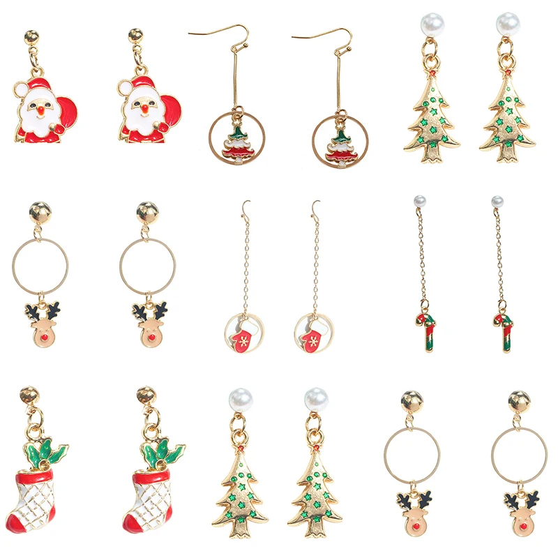 LNRRABC Women's Santa Snowman Christmas Tree Bells Boots Cute Kawaii Earrings Christmas Halloween Gifts Fashion Wholesale
LNRRABC Women's Santa Snowman Christmas Tree Bells Boots Cute Kawaii Earrings Christmas Halloween Gifts Fashion Wholesale