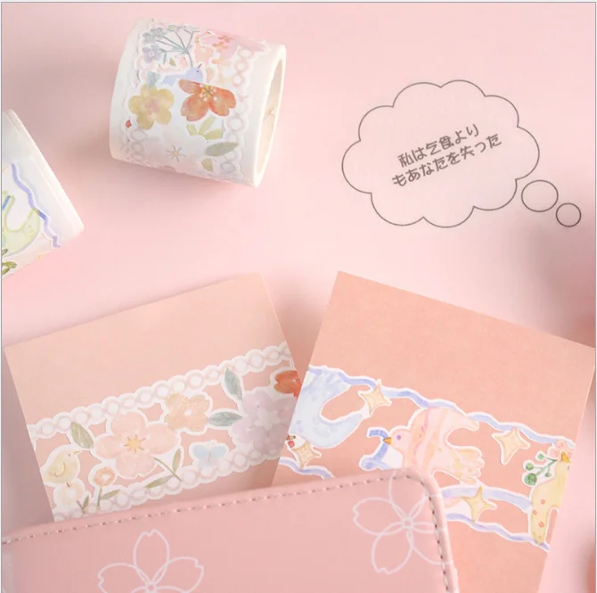 10 pcs/lot DIY Japanese Paper Decorative Adhesive Tape Flowering dream series Washi Tape/Masking Tape Stickers
10 pcs/lot DIY Japanese Paper Decorative Adhesive Tape Flowering dream series Washi Tape/Masking Tape Stickers