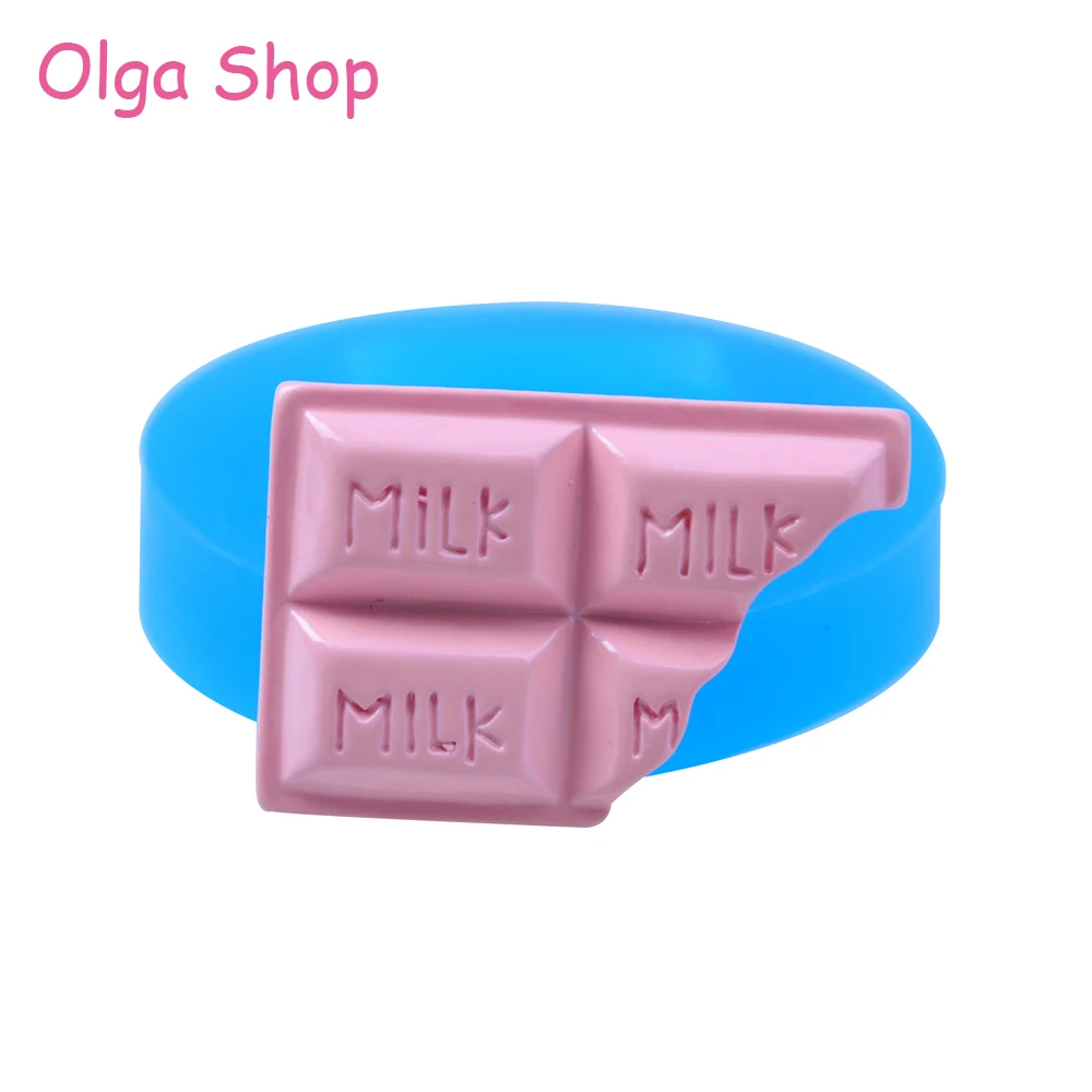 KYL174 30.7mm MILK Bitten Chocolate Bar Silicone Mold - Sugarcraft Fondant Candy Cake Decorating Jewelry Pendant Necklace Molds
KYL174 30.7mm MILK Bitten Chocolate Bar Silicone Mold - Sugarcraft Fondant Candy Cake Decorating Jewelry Pendant Necklace Molds