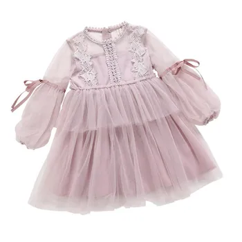 DFXD Fashion Teenager Girl Dress Spring Summer Puff Sleeve Lace Cake Dress High Quality 3-10Yrs Children Net Veil Princess Dress 
DFXD Fashion Teenager Girl Dress Spring Summer Puff Sleeve Lace Cake Dress High Quality 3-10Yrs Children Net Veil Princess Dress