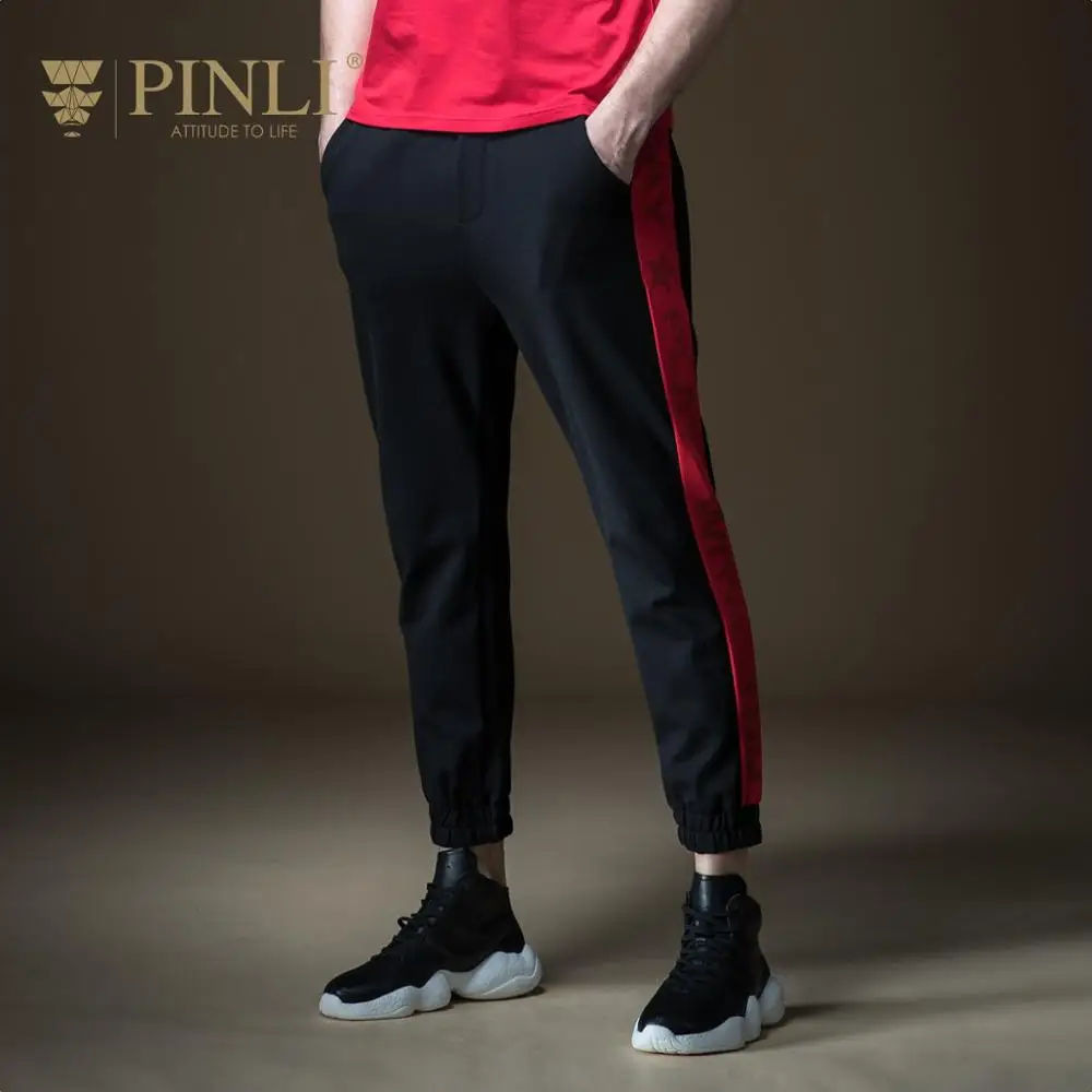 

2018 Regular Jogger Pepe Pinli Summer Hot New Men's Decorated Body Printed Bottom Trousers Leisure Nine-minute Pants B192217319