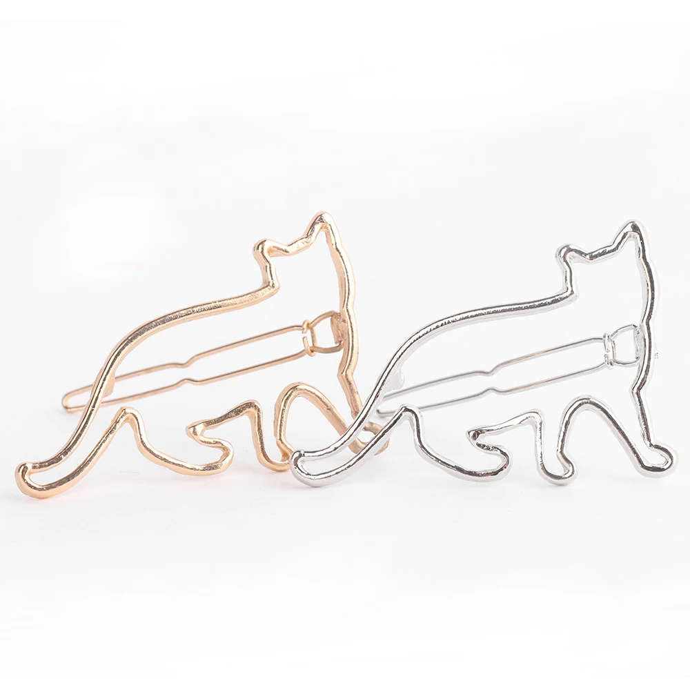 Fashion Women Elegant Silver & Gold Geometry Triangle Bow-knot Cats Hairpin Hair Clip Party Chic Alloy Hair Accessories
Fashion Women Elegant Silver & Gold Geometry Triangle Bow-knot Cats Hairpin Hair Clip Party Chic Alloy Hair Accessories