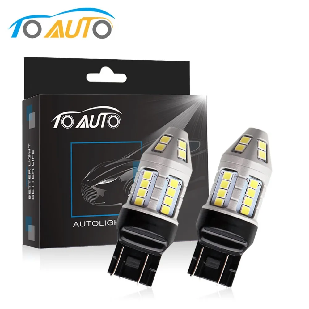 2pcs T20 7440 W21W WY21W LED 7443 W21/5W 7443 Bulb Auto Turn Signal Lamp Parking Backup Reverse Car Lights 12V White Yellow Red
2pcs T20 7440 W21W WY21W LED 7443 W21/5W 7443 Bulb Auto Turn Signal Lamp Parking Backup Reverse Car Lights 12V White Yellow Red