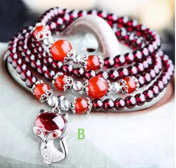 Pretty Hand Weave Round Shape Natural Red Garnet Gems Elasticity Bracelets withExquisite pendant
Pretty Hand Weave Round Shape Natural Red Garnet Gems Elasticity Bracelets withExquisite pendant