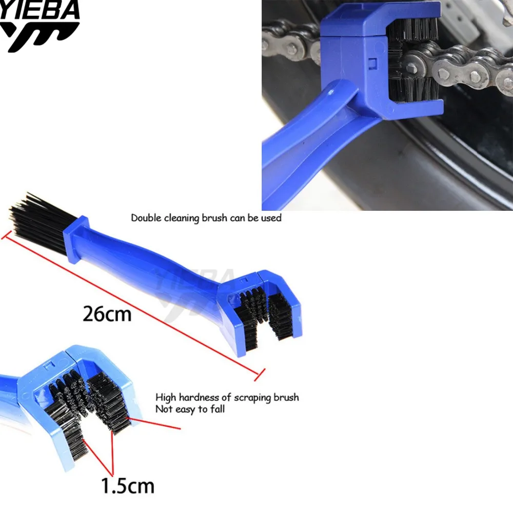 Motorcycle Chain Clean Brush FOR HONDA CRF230L CRF250M CRF250L YAMAHA WR450F WR250R WR250X KAWASAKI KX250F KX450F
Motorcycle Chain Clean Brush FOR HONDA CRF230L CRF250M CRF250L YAMAHA WR450F WR250R WR250X KAWASAKI KX250F KX450F