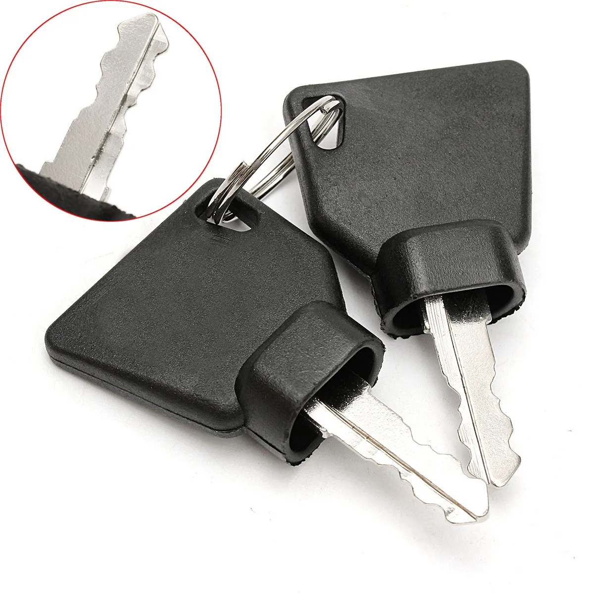 2Pcs Ignition Keys Replacement Part for JCB Parts 3CX Excavator Switch Starter Plastic Stainless Steel 3.5cm x 6cm
2Pcs Ignition Keys Replacement Part for JCB Parts 3CX Excavator Switch Starter Plastic Stainless Steel 3.5cm x 6cm
