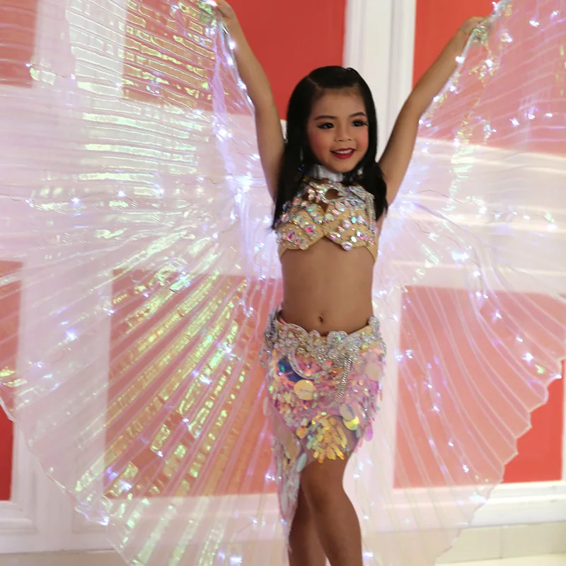 2019 Stafe Performance Prop Children Dancewear Kids LED Dancing Wing Light Up Belly Dance Wing Costume Accessories (with sticks)
2019 Stafe Performance Prop Children Dancewear Kids LED Dancing Wing Light Up Belly Dance Wing Costume Accessories (with sticks)
