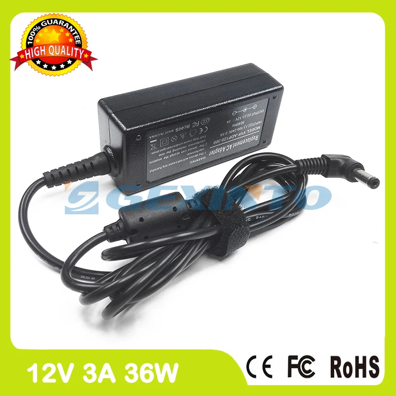 12V 3A 36W laptop charger ac adapter for Asus Eee PC 701C 900A 904 T101 T91SA 1000HAE 1003HA 701SD 900AX 904HA T101H 1000HT
12V 3A 36W laptop charger ac adapter for Asus Eee PC 701C 900A 904 T101 T91SA 1000HAE 1003HA 701SD 900AX 904HA T101H 1000HT