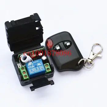 Mini Smart Home RF Wireless Remote Control Switch DC9V 12V 24V 1CH Relay Receiver and Transmitter 315/433 Mhz
Mini Smart Home RF Wireless Remote Control Switch DC9V 12V 24V 1CH Relay Receiver and Transmitter 315/433 Mhz