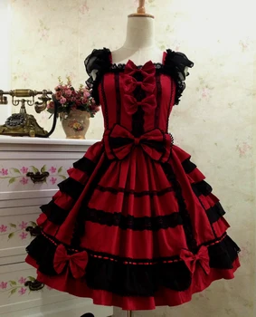 (LLT038) Lolita Dresses Short Sleeveless Japan palace snow spinning lace bowknot cosplay lolita dress halloween party costume
(LLT038) Lolita Dresses Short Sleeveless Japan palace snow spinning lace bowknot cosplay lolita dress halloween party costume