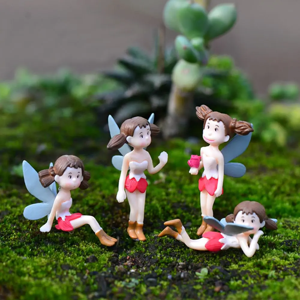 4Pcs Fairy Figurines Micro Landscape Girl Dolls Angel Figurine DIY Moss Resin Crafts Creative Home Decoration Garden Supplies
4Pcs Fairy Figurines Micro Landscape Girl Dolls Angel Figurine DIY Moss Resin Crafts Creative Home Decoration Garden Supplies