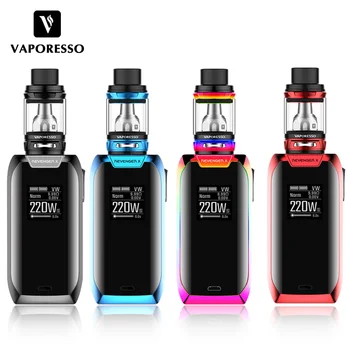 E-cigarettes 220W Vaporesso Revenger X TC Kit Revenger X box Mod With 5ml NRG Tank use GT Core Coil No 18650 Battery Vape Kit
E-cigarettes 220W Vaporesso Revenger X TC Kit Revenger X box Mod With 5ml NRG Tank use GT Core Coil No 18650 Battery Vape Kit