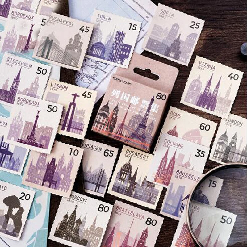 46PCS/box Universal Stamp Collection Paper Lable Sealing Stickers Crafts Scrapbooking Decorative Lifelog DIY Stationery Sticker
46PCS/box Universal Stamp Collection Paper Lable Sealing Stickers Crafts Scrapbooking Decorative Lifelog DIY Stationery Sticker