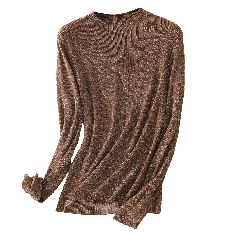 Shiny Lurex Autumn Winter Sweater Women Long Sleeve Pullover Women Basic Sweaters Women 2018 Korean Style Knit Tops Femme
Shiny Lurex Autumn Winter Sweater Women Long Sleeve Pullover Women Basic Sweaters Women 2018 Korean Style Knit Tops Femme