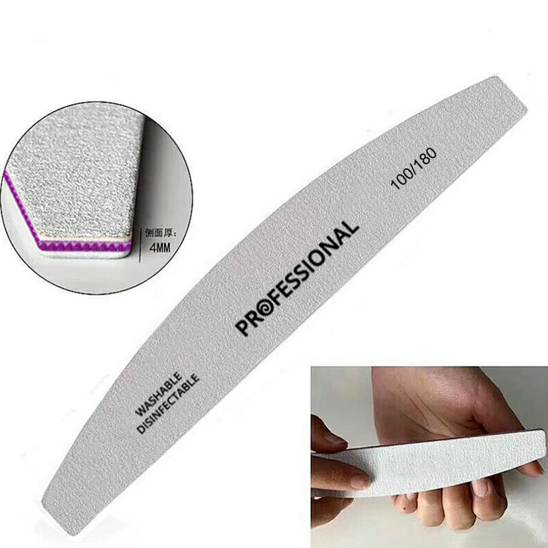 High Quality Professional Double Side Nail File Buffer Block 100/180 Sanding Manicure Pedicure UV Gel Polisher Beauty Tools 5Pcs
High Quality Professional Double Side Nail File Buffer Block 100/180 Sanding Manicure Pedicure UV Gel Polisher Beauty Tools 5Pcs