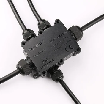 Waterproof junction box waterproof box IP68 grade junction box with terminal one into four out waterproof box
Waterproof junction box waterproof box IP68 grade junction box with terminal one into four out waterproof box