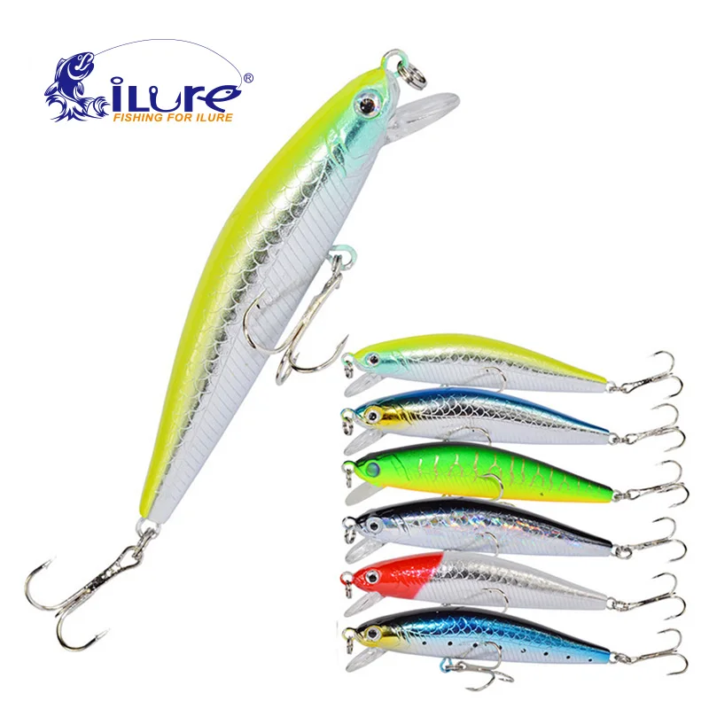 iLure 2 Pcs Hard Lures Minnow 7cm 6g Dive artificial bait hard plastic fishing bait wobbler Bass bait fishing tackle hooks pesca
iLure 2 Pcs Hard Lures Minnow 7cm 6g Dive artificial bait hard plastic fishing bait wobbler Bass bait fishing tackle hooks pesca
