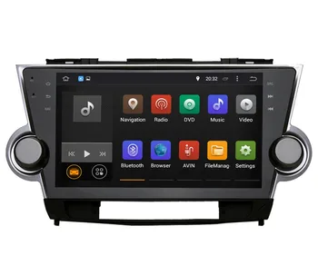 Android 7.1 Car GPS for TOYOTA HIGHLANDER/Kluger 2007-2013 with Radio BT USB AUX DVR Video WIFI Audio Stereo 4Core+2G+Map
Android 7.1 Car GPS for TOYOTA HIGHLANDER/Kluger 2007-2013 with Radio BT USB AUX DVR Video WIFI Audio Stereo 4Core+2G+Map