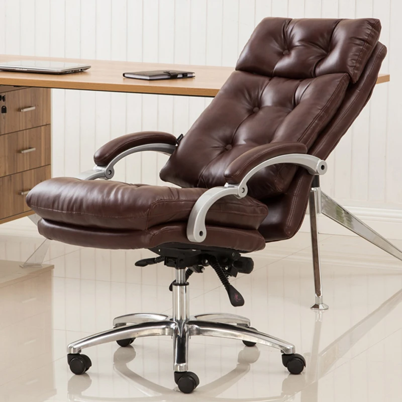 КОМФОРТ домашний офис компьютерный стул эргономичный ПУ босс моды | Мебель