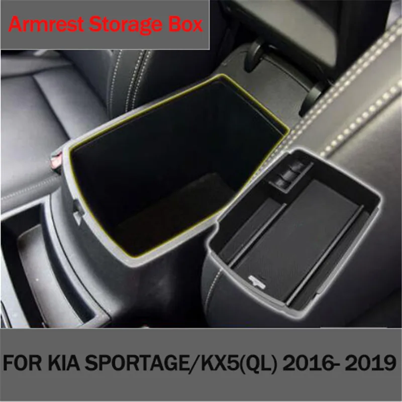 Car Styling Central Armrest Storage Box Glove Box Tray Pallet For Kia Rio K2 K3 K4 K5 KX3 KX7 KX5 Sportage QL Sorento Forte
Car Styling Central Armrest Storage Box Glove Box Tray Pallet For Kia Rio K2 K3 K4 K5 KX3 KX7 KX5 Sportage QL Sorento Forte