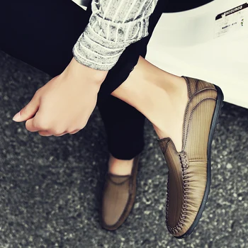 Eosnyx 2018 New Driving Shoes Men's Office Genuine Leather Shoes Male Flat Loafers Luxury Brogues Footwear Black Khaki 38-46
Eosnyx 2018 New Driving Shoes Men's Office Genuine Leather Shoes Male Flat Loafers Luxury Brogues Footwear Black Khaki 38-46