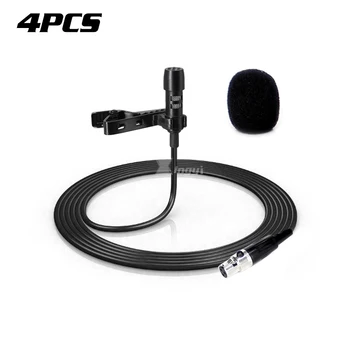 4Pcs Mini XLR 3 Pin TA3F Tie Collar Clip Lapel Mic Condenser Lavalier Microphone For SAMSON PXD2 UT1 AL300 Wireless Transmitter
4Pcs Mini XLR 3 Pin TA3F Tie Collar Clip Lapel Mic Condenser Lavalier Microphone For SAMSON PXD2 UT1 AL300 Wireless Transmitter