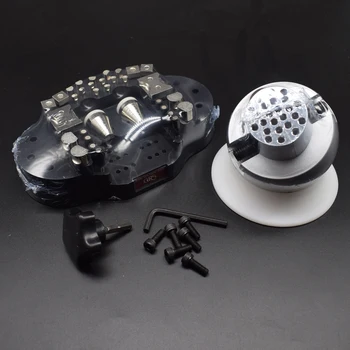 Jewelry Standard Ball Vise with 20 Piece Attachment Mini Block Ring Setting Tools Diamond Stone Setting Ball Vise
Jewelry Standard Ball Vise with 20 Piece Attachment Mini Block Ring Setting Tools Diamond Stone Setting Ball Vise